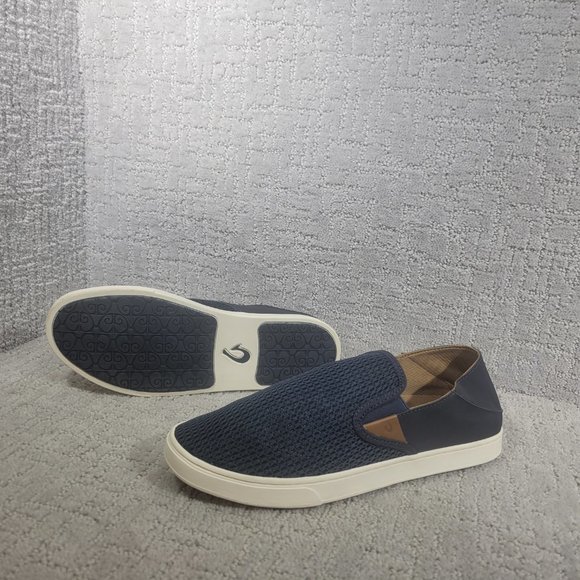 Olukai Pehuea Men's Size US 11 Slip On Drop In Heel Sneakers 20271-DEDE New - Picture 2 of 13
